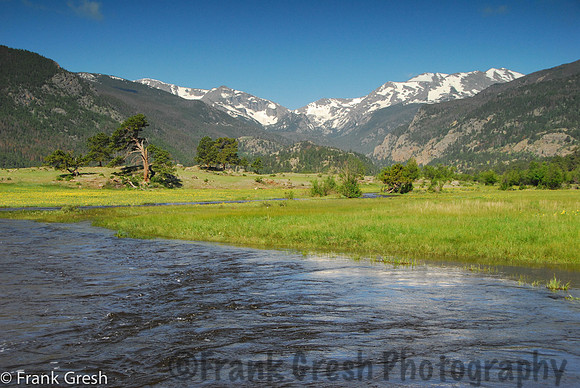 Rocky Mountain National Park Scene