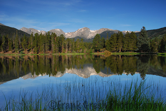 Reflections on Sprague Lake